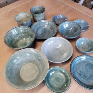 Privates Atelier mit Töpferscheibe