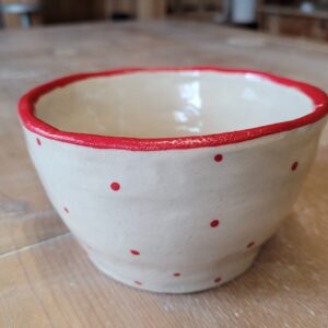 Öhi's Schüsseli, "weiss/rot"