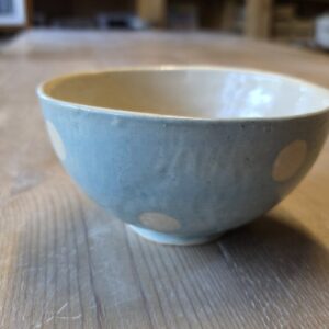 Schale "hellblau/weiss"