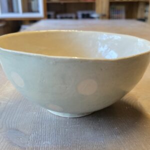 Schüssel «helltürkis/weiss»